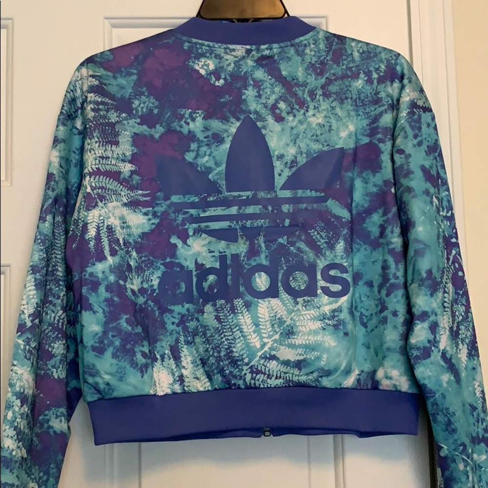 Adidas Colorful Zip Up Jacket. - Picture 2 of 4